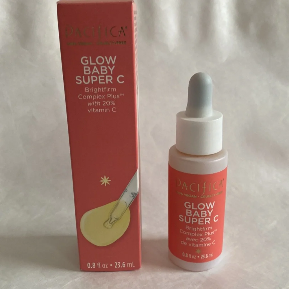 PACIFICA Glow Baby Super Vitamin C Serum 0.8oz $20 CLEAN BEAUTY